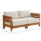 Alaterre Furniture Barton Weather-Resistant 2-Person Outdoor Loveseat with Stain-Resistant and Fade-Proof Cushions 80-OUTD-WD-2SOFA - alternate 5